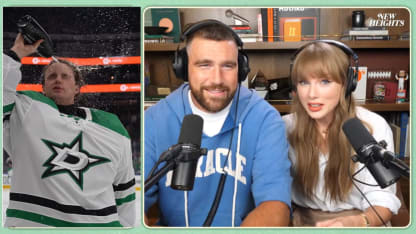 Taylor Swift Travis Kelce podcast Jake Oettinger Dallas Stars