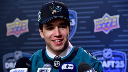 Michael Misa eyes roster spot with Sharks