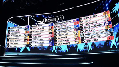 All 32 picks from Round 1