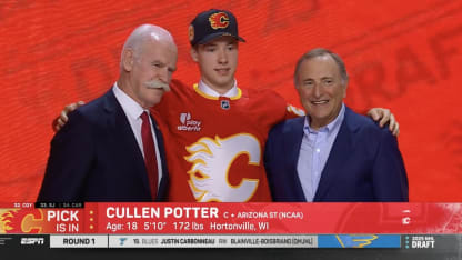 Potter drafted No. 32 by Flames