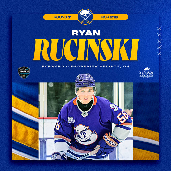 Sabres draft pick Ryan Rucinski