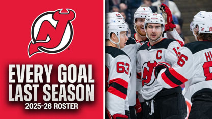 Every goal last season from the 2025-26 Devils