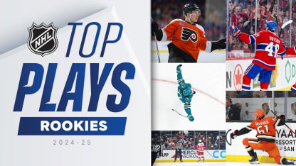 Top NHL Rookie Plays from the 2024-25 Season