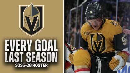 Los goles de los Golden Knights