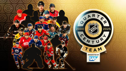El tercer grupo del Equipo del Cuarto de Siglo de la NHL