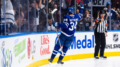 Los 5 mejores goles de Auston Matthews de la temporada 2024-25