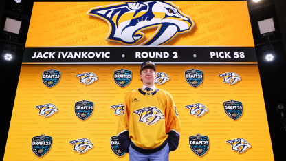 Ivankovic Ecstatic to Join Childhood Idols Rinne, Saros as Preds Select Goaltender in Second Round of 2025 NHL Draft - 2025_06_28