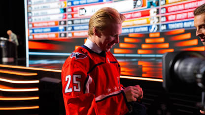 Capitals Select Milton Gastrin in the 2025 NHL Draft