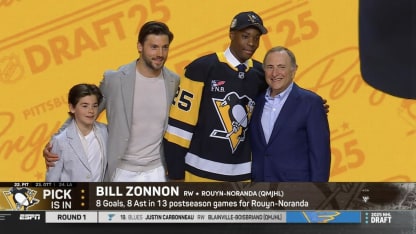 Zonnon drafted No. 22 by Penguins