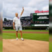 Jeff Blashill visits Wrigley Field to throw out first pitch