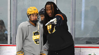 Georges Laraque praises diversity of Willie O'Ree Academy