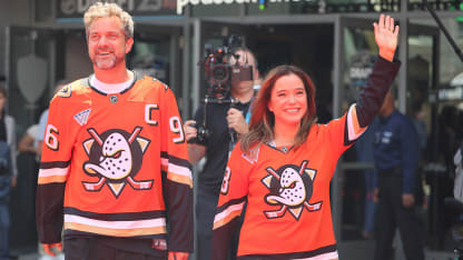 Marguerite Moreau Joshua Jackson announce Ducks 2025 picks