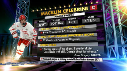 NHL Tonight: Celebrini discussion