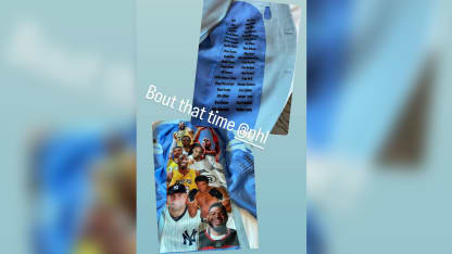 EJ Emery suit jacket lined loved ones sports idols at Draft