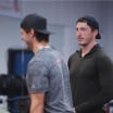 zach werenski adam fantilli summer workouts blue jackets