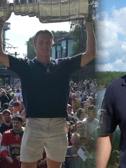 Lundell kertoo päivästään Stanley Cupin kanssa