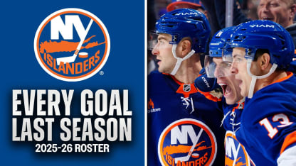 Every goal last season from the 2025-26 Islanders