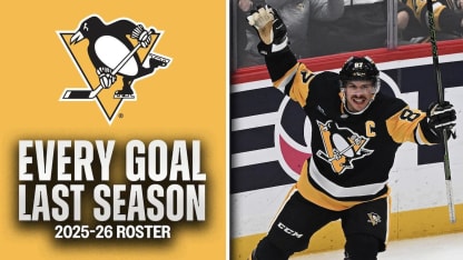 Every goal last season from the 2025-26 Penguins