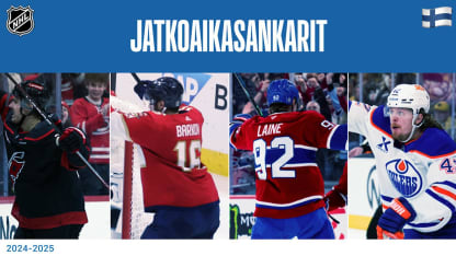 Suomalaisten jatkoaikamaalit kaudelta 2024-25