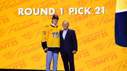 Predators Select Martin, Reid, Lee in First Round of 2025 NHL Draft - 2025_06_27
