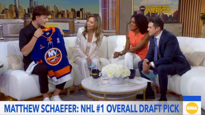 Matthew Schaefer makes appearance on Good Morning America