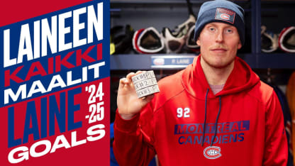 Kaikki Patrik Laineen maalit kaudelta 2024-25