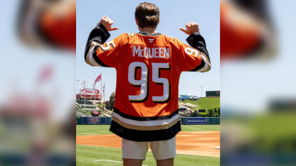 Roger McQueen picks same jersey number as Lightning McQueen