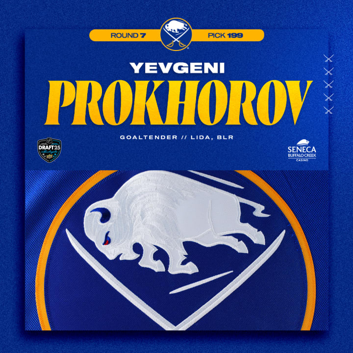 Sabres draft pick, Yevgeni Prokhorov