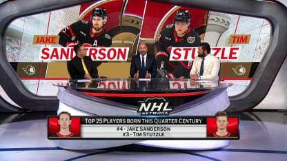 Sanderson and Stutzle come in at three and four