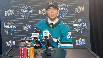 San Jose Sharks Simon Wang inspired by NHL China games