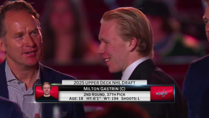 Gästrin drafted No. 37 by the Capitals