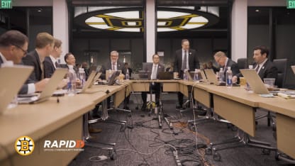 Inside the Draft Room at Bruins HQ