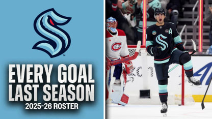 Every goal last season from the 2025-26 Kraken
