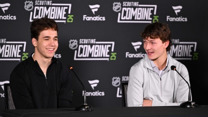 Top Prospects Talk Islanders and Describe Their Games at NHL Combine