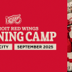 Red Wings Training Camp returns to Traverse City in September