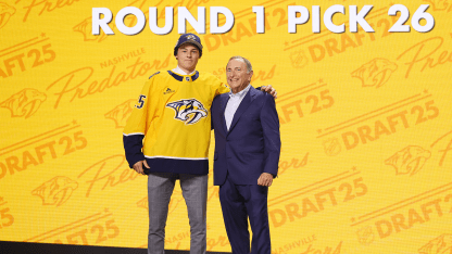 Lee drafted No. 26 by Predators