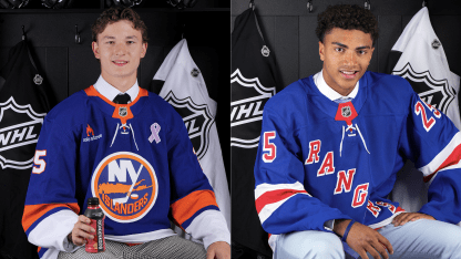 Matthew Schaefer, Malcolm Spence ignite New York rivalry after 2025 NHL Draft 