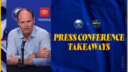buffalo sabres nhl draft kevyn adams jerry forton jj peterka alex tuch mattias samuelsson jarmo kekalainen eric staal coaching staff brian galivan