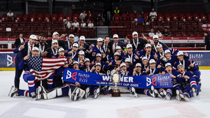 Team USA Hlinka Gretzky Celebration