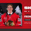RELEASE: Blackhawks Sign Anton Frondell to Three-Year, Entry-Level Contract