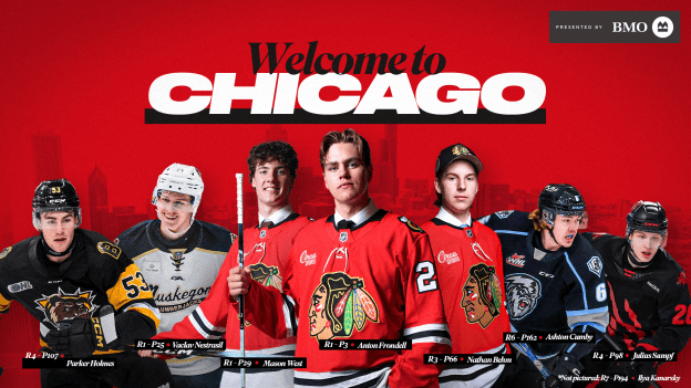 Blackhawks Wrap 2025 NHL Draft with Eight Selections